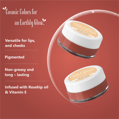 Cosmic bloom lip and cheek tint